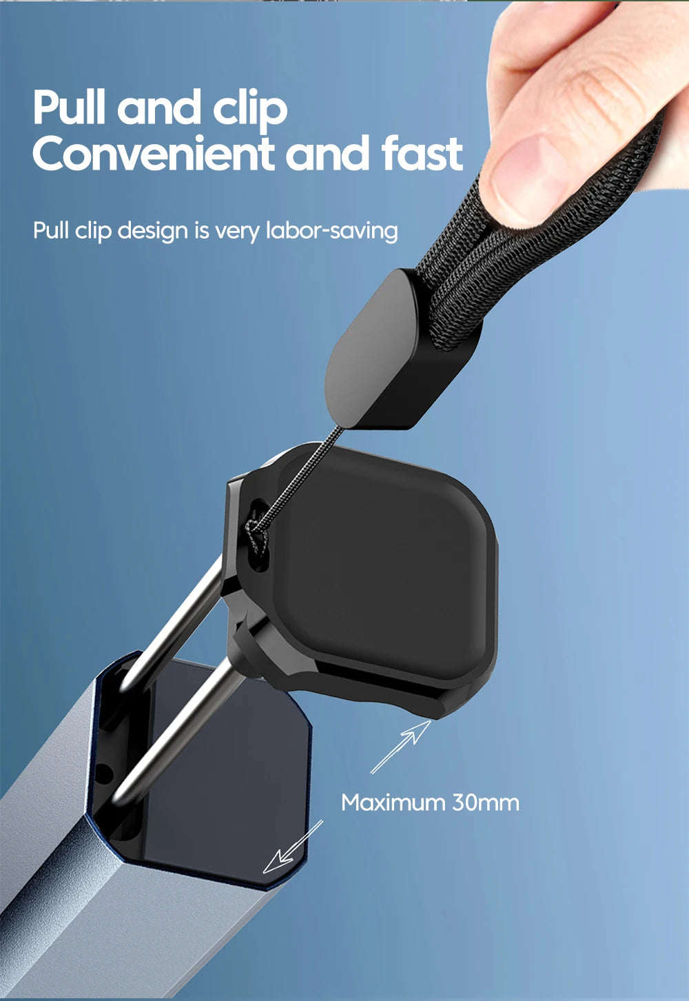 FlexiClip 360° Phone Stand
