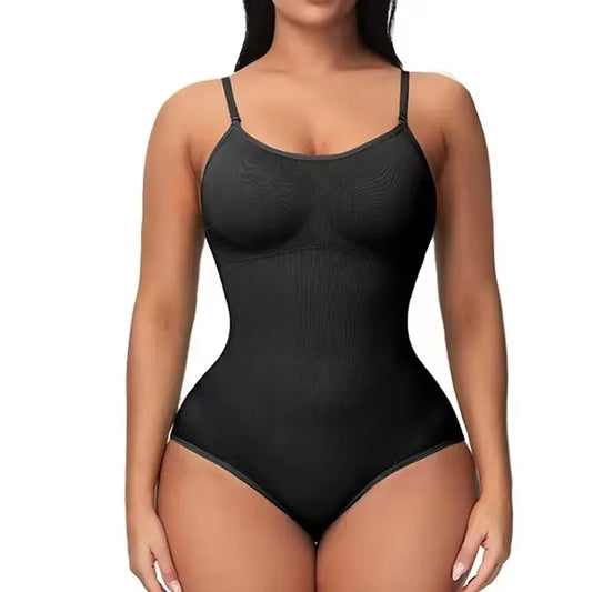 1-Teiliger, Solider, Nahtlos Formender Shapewear-Body, Bauchkontrolle, Po-Lifting, Schlankerer Body Shaper, Damenunterwäsche Und Shapewear
